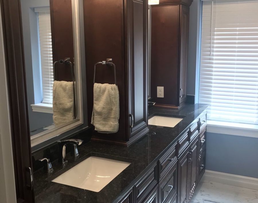After — Primary bath remodel